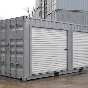 20FT ROLL-UP CONTAINER grey
