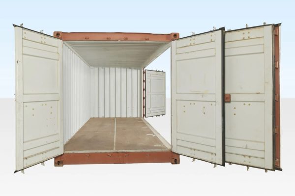 20FT SHIPPING CONTAINER RED