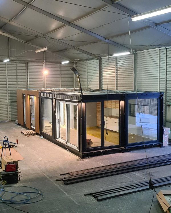 40FT GLASS CONTAINER HOME/OFFICE