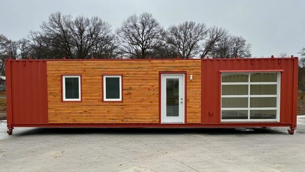 40FT HOME CONTAINER RED