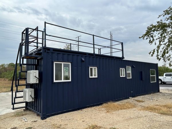 40FT HOME CONTAINER WITH A ROOF TOP