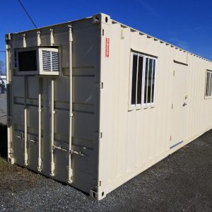40FT OFFICE WITH 2 MAN DOOR CONTAINER
