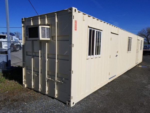 40FT OFFICE WITH 2 MAN DOOR CONTAINER