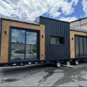 40FT Steel Frame Tiny House with Downstairs