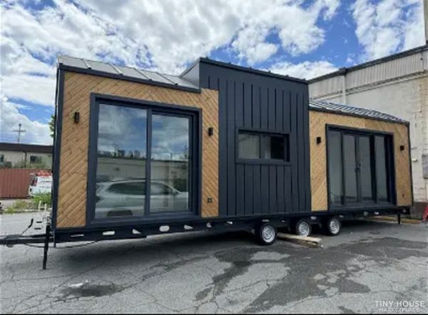40FT Steel Frame Tiny House with Downstairs