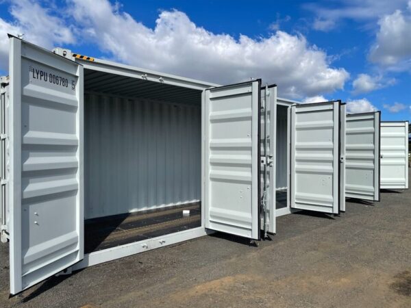 40FT, ONE TRIP, HIGH CUBE, 4 DOOR SETS CONTAINER