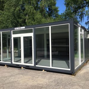 DOUBLE 30FT GLASS CONTAINER