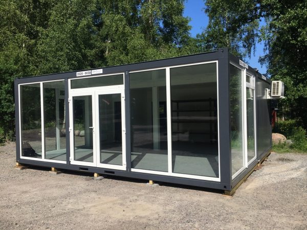 DOUBLE 30FT GLASS CONTAINER