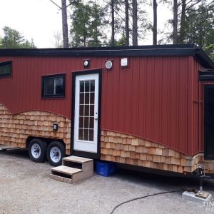 Tiny House on a Trailer 1 beds.